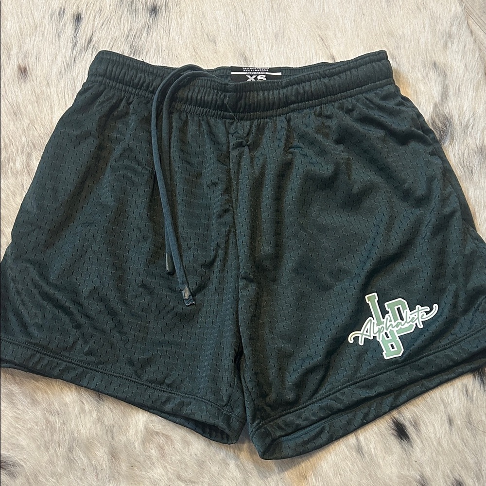 Alphalete Forest Green Mesh Shorts